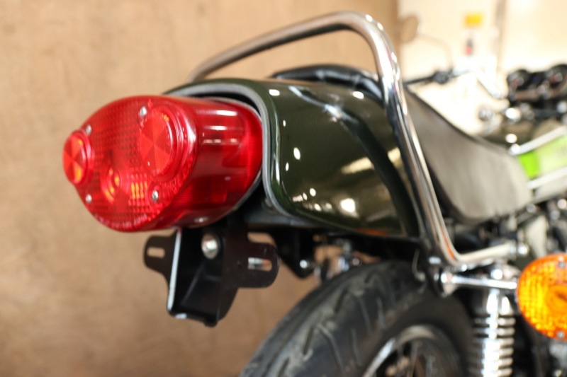 カワサキ 500SS(H1E) 弾丸ラインのCANDY GREEN 4