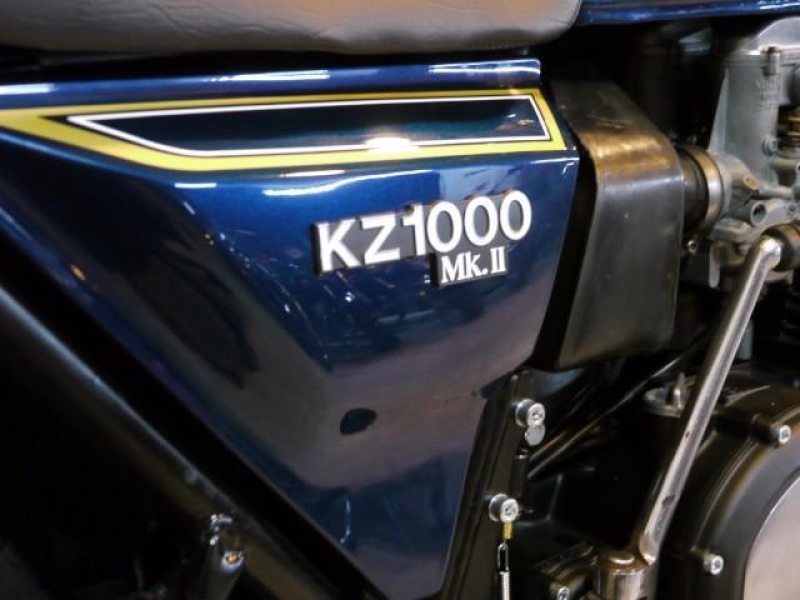 カワサキ KZ1000MK-ll ノーマル 黒集合 6