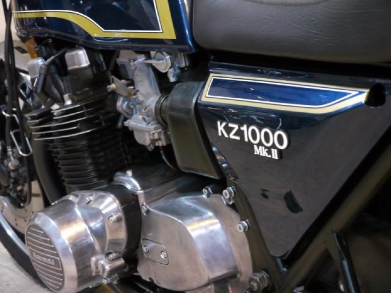 カワサキ KZ1000MK-ll ノーマル 黒集合 17