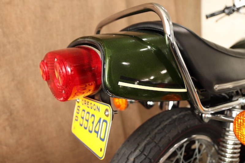 カワサキ 500SS(H1D) オリジナルペイントCANDY GREEN 3