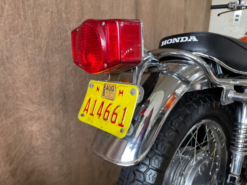 ホンダ CB750Four(K6) FLAKEオレンジ ショート管仕様 4