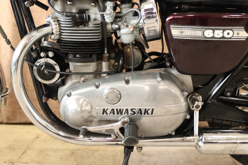 カワサキ W3 再販車両 後期型ダブサン 16