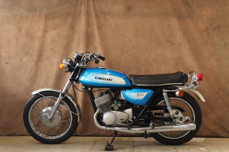 カワサキ 500SS MACH-3 H1A オリジナル塗装  7