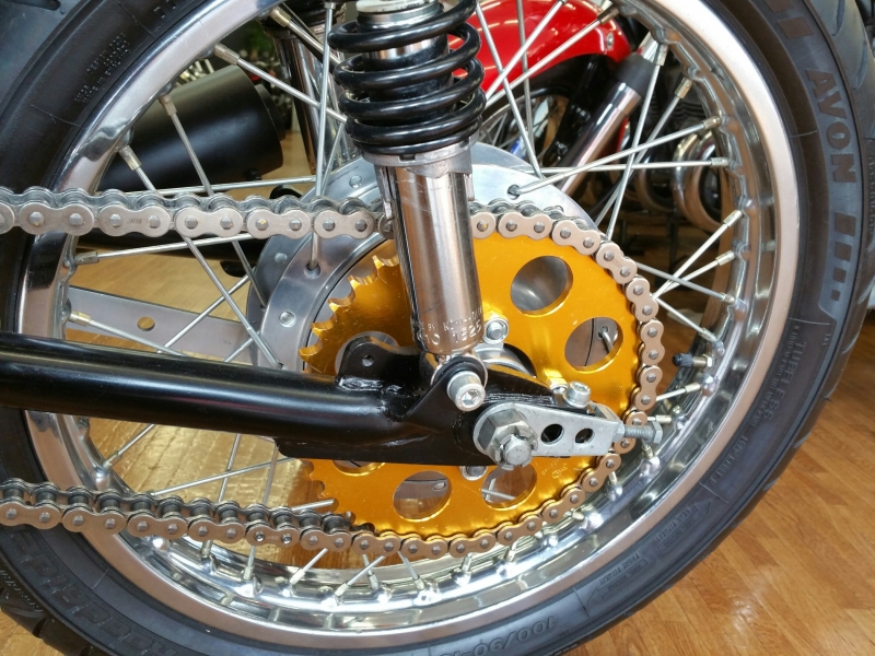 カワサキ KH400 バックステップ仕様 12