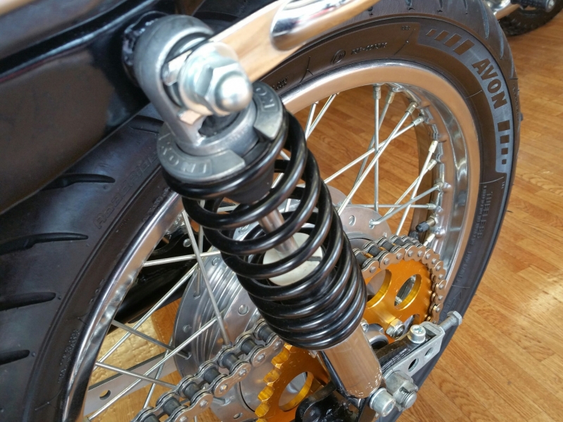 カワサキ KH400 バックステップ仕様 11