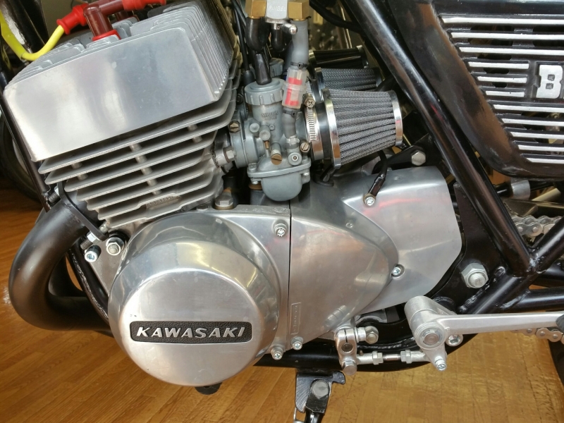 カワサキ KH400 バックステップ仕様 5