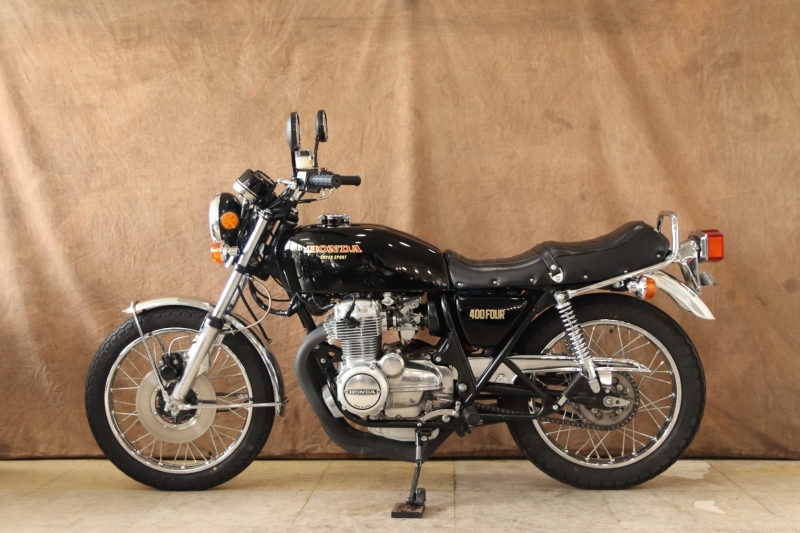CB400Four レストア BLACKフォア｜SOLD OUT｜旧車・絶版バイクならウエマツ