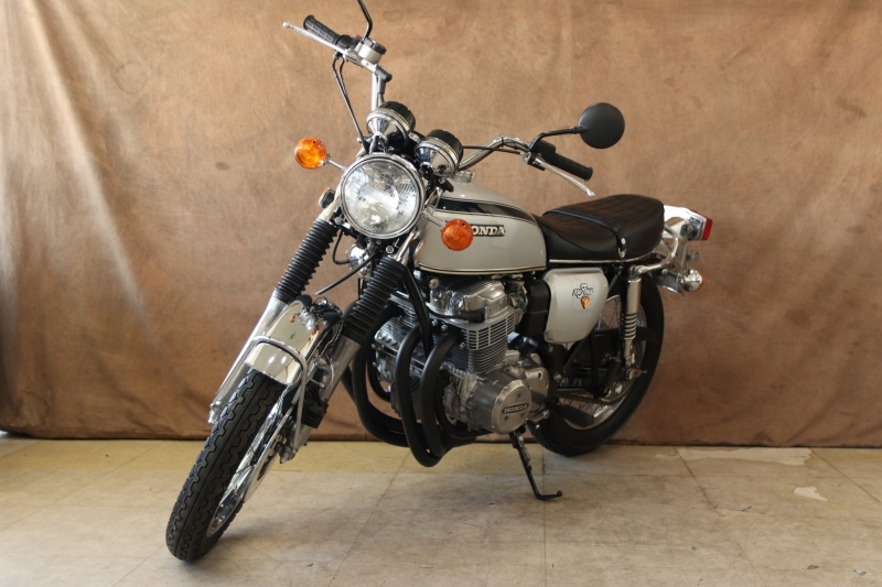 ホンダ CB750Four(K2) 銀ナナ ショート管仕様 12