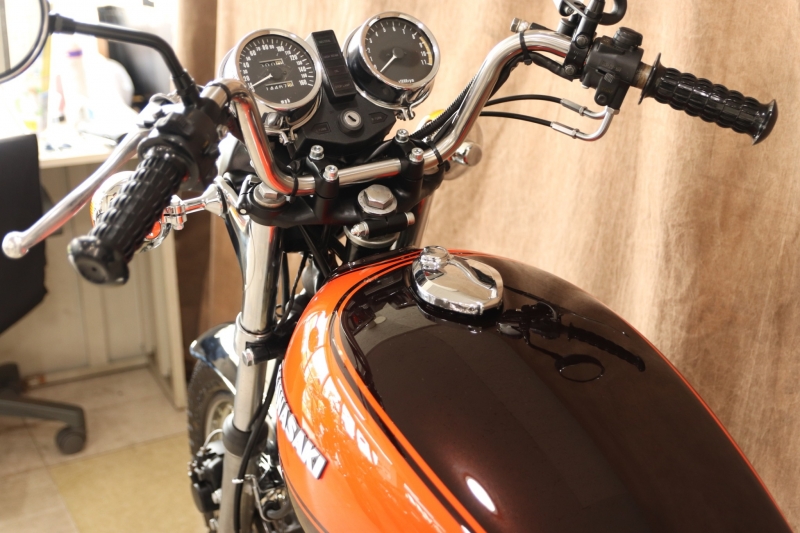 カワサキ KZ900(A5) 火の玉+BLACKエンジン ゼットワンLOOK 10