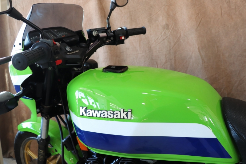 カワサキ Z750GP 輸出モデル KZ750R1 ライムグリーン仕様 13