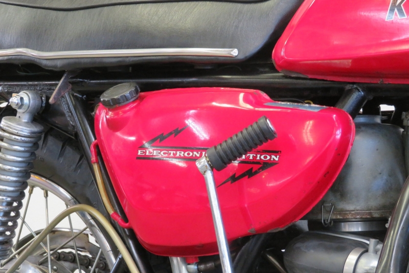 カワサキ 500(H1) 70年式 オリジナルCandy Red 14