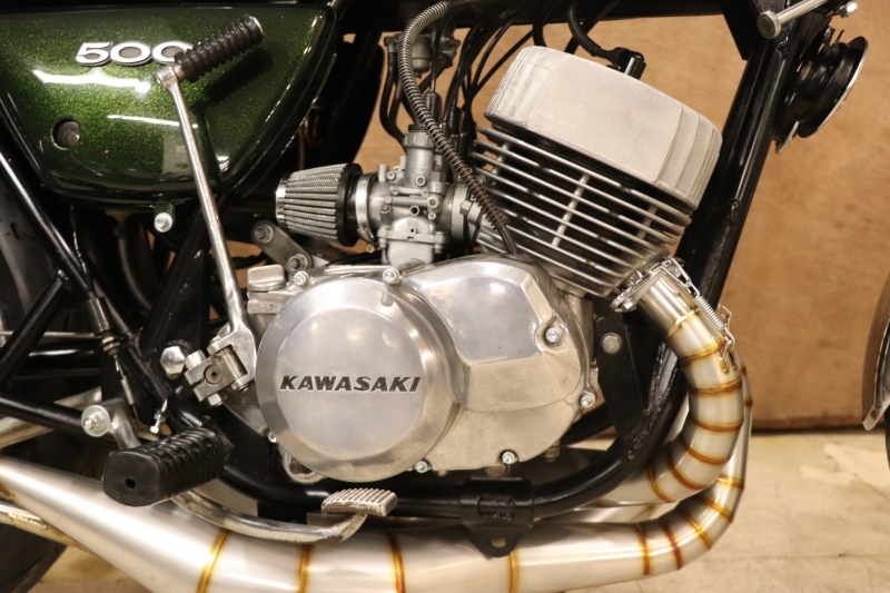 カワサキ 500SS(H1E) Wディスクのキャスト仕様 6