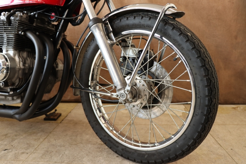 ホンダ CB400Four 人気のライトルビーレッド 5