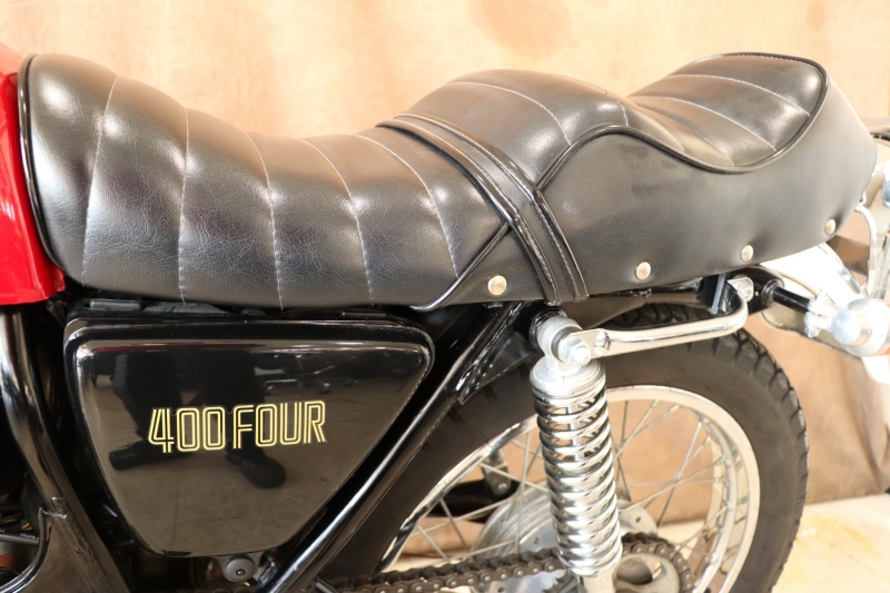 ホンダ CB400Four 人気のライトルビーレッド 13