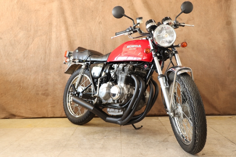 ホンダ CB400Four 人気のライトルビーレッド 9