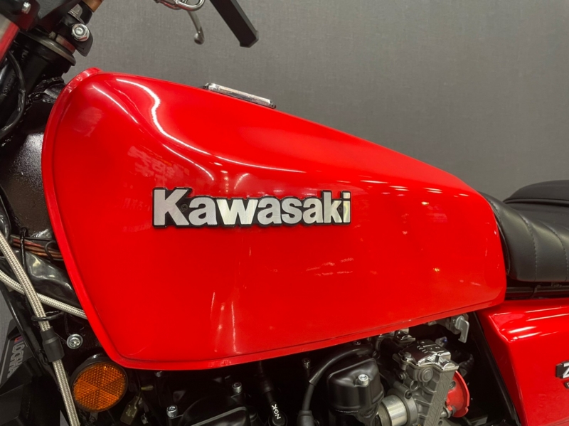 カワサキ Z400FX 赤ソリ ファイヤークラッカーレッド 13
