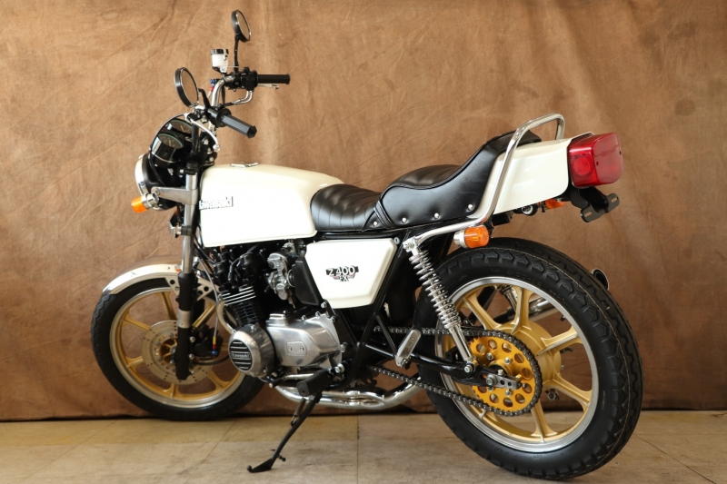 カワサキ KZ550(A2) パールホワイト RPM管 18