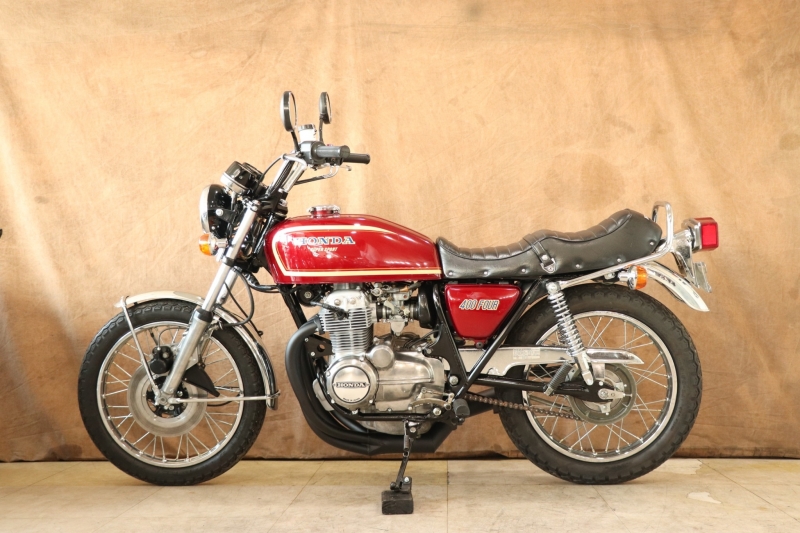 ホンダ CB400Four オリジナルワインレッド外装 11