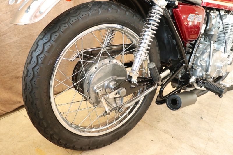 ホンダ CB400Four オリジナルワインレッド外装 7