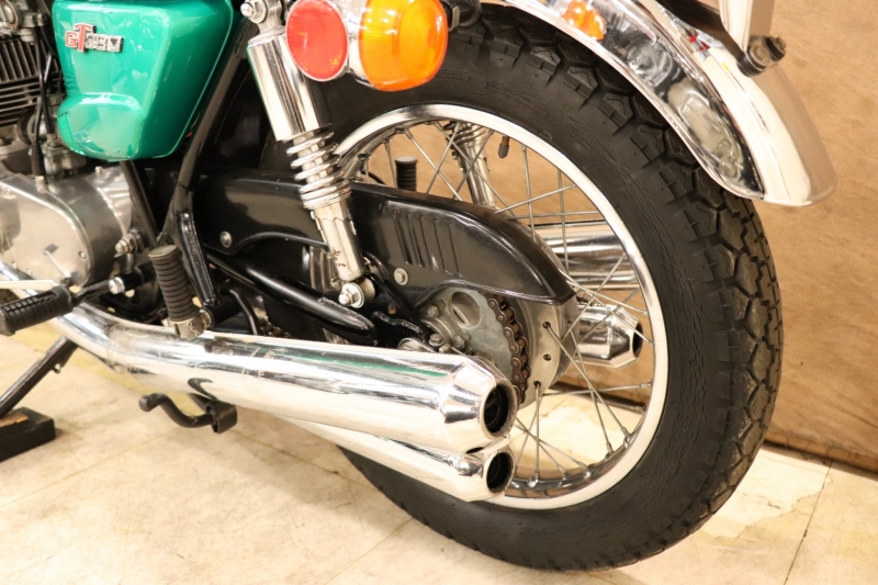 スズキ GT380 ターコイズ/Hawaii Grennの初期型 17