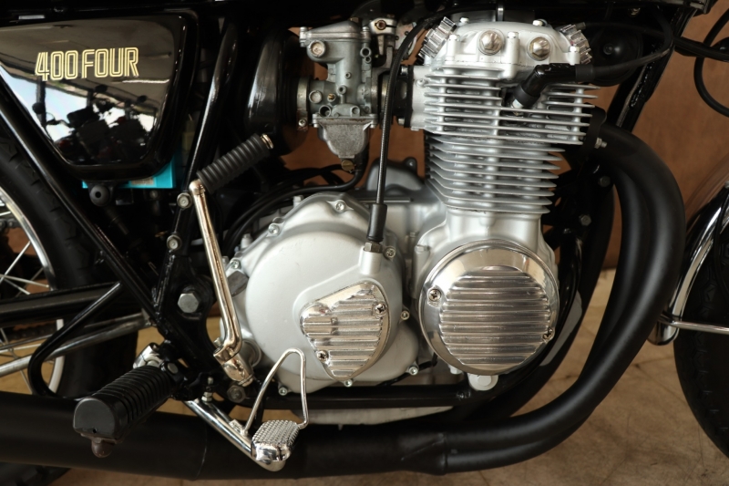 ホンダ CB400Four BLACK/GOLD77ライン 7