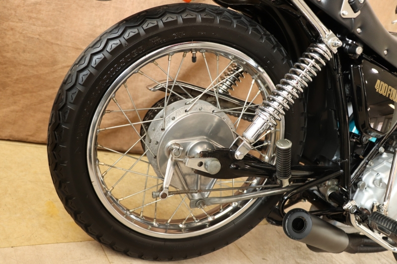 ホンダ CB400Four BLACK/GOLD77ライン 5