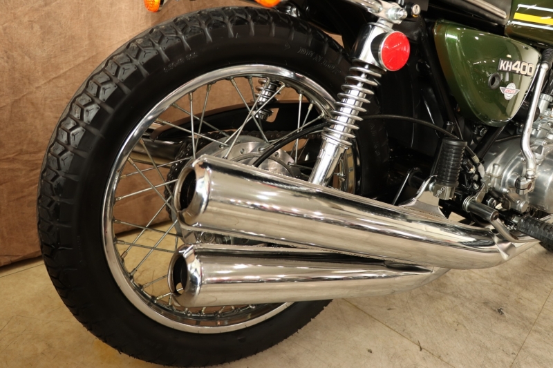 カワサキ KH400(A3) フルノーマル OLIVE 7