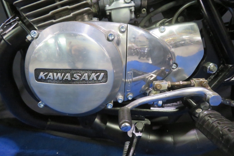 カワサキ 400SS 黒虹 ホワイトメーター K2tecクロスチャンバー 21