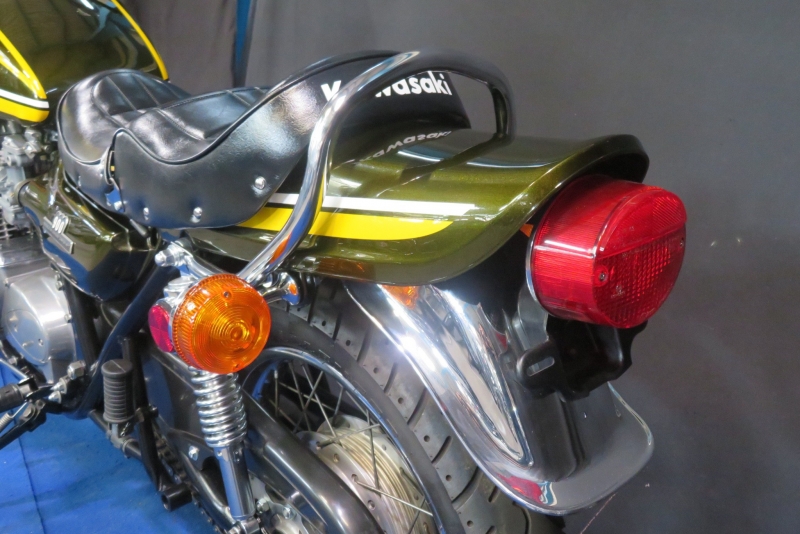カワサキ Z1B タイガー・アップハン・集合管・カスタムシート 13