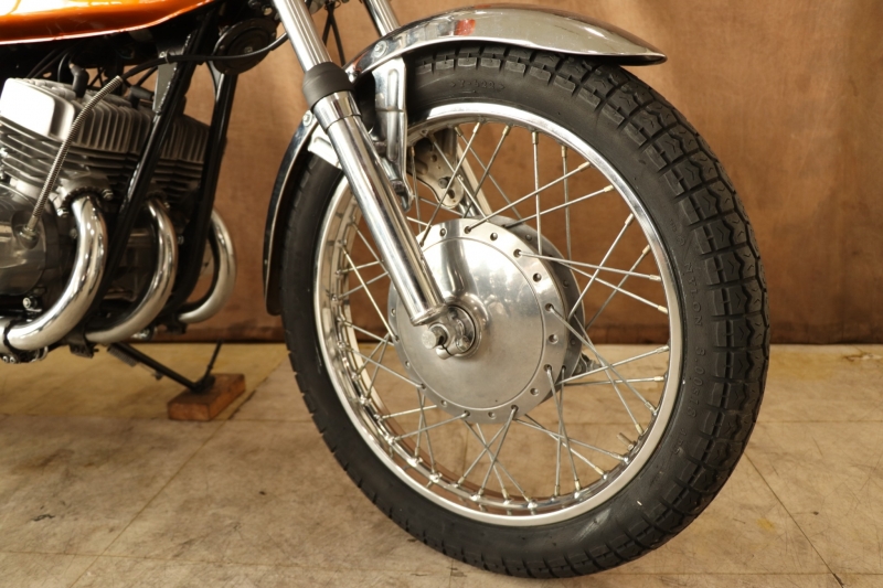 カワサキ 250SS(MACH-1) 73年式 S1A CANDY GOLD 5