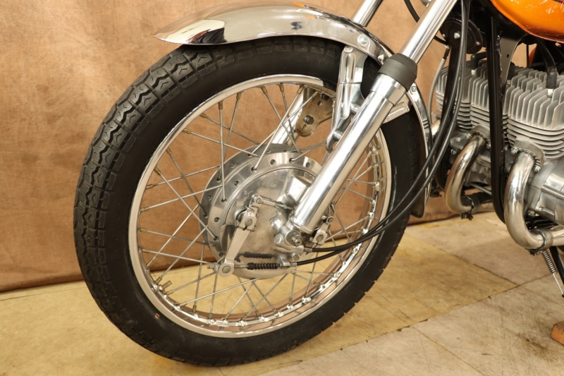 カワサキ 250SS(MACH-1) 73年式 S1A CANDY GOLD 15