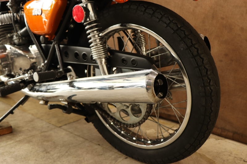 カワサキ 250SS(MACH-1) 73年式 S1A CANDY GOLD 17
