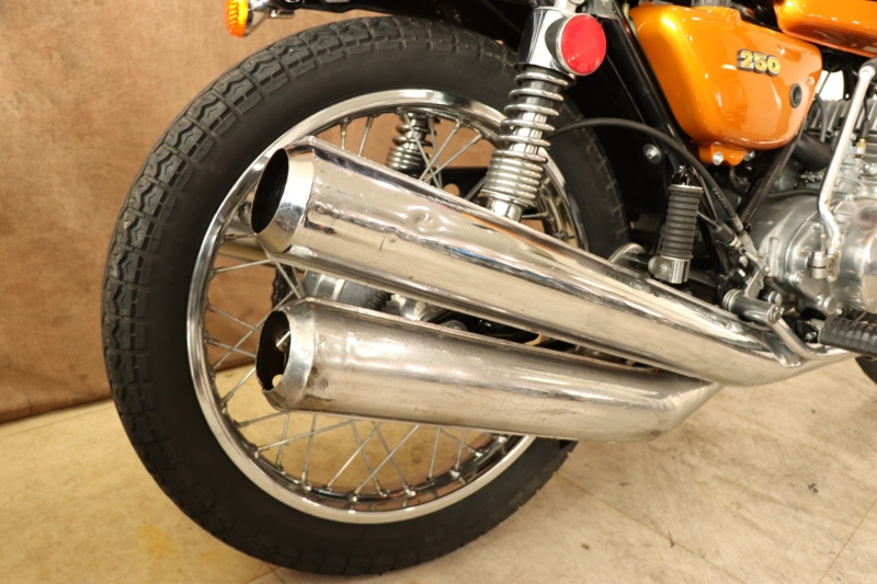 カワサキ 250SS(MACH-1) 73年式 S1A CANDY GOLD 7