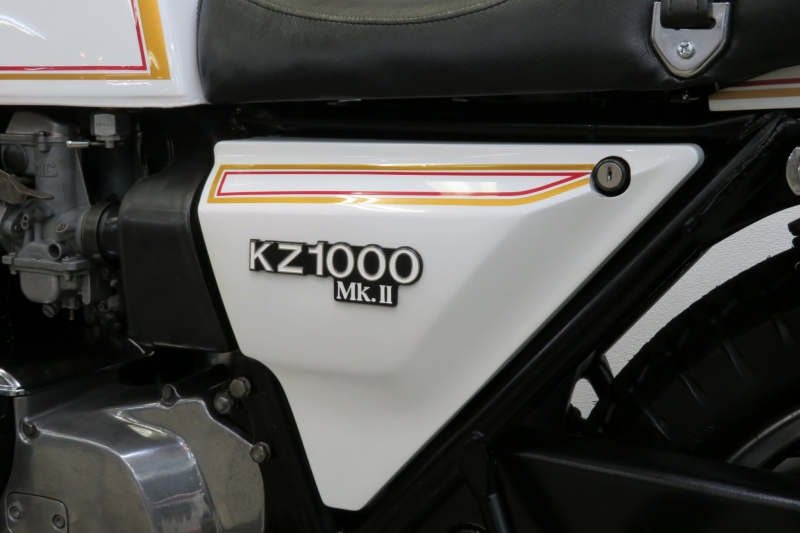 カワサキ KZ1000MK-ll PEARL WHITE  4