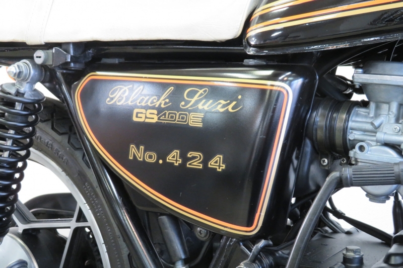 スズキ GS400E 500台限定 墨鈴No.424(BLACK SUZI) 14