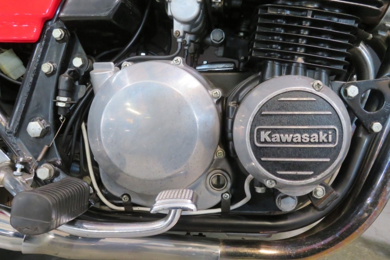 カワサキ KZ550 リペイント済E2 ファイヤークラッカーレッド 8