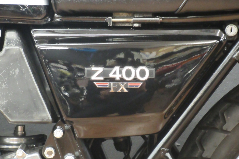 カワサキ Z400FX E3エボニーnewペイント 11