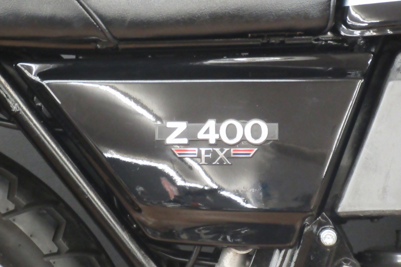 カワサキ Z400FX E3エボニーnewペイント 7