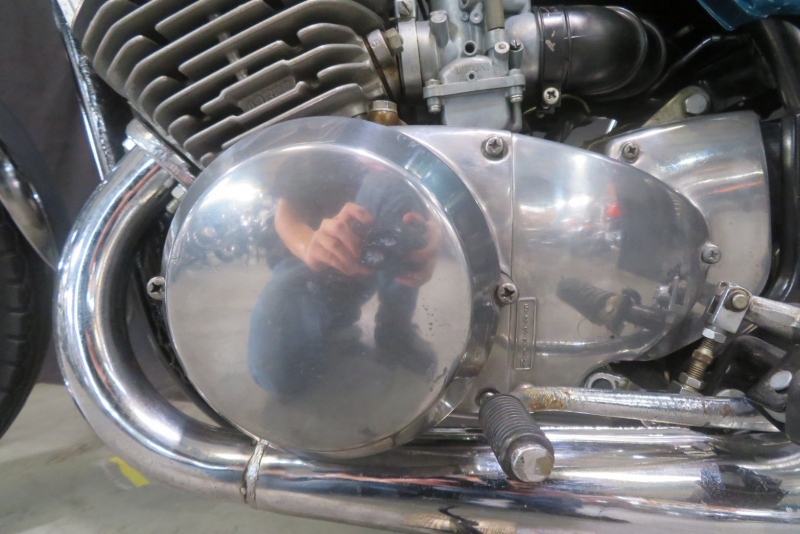 カワサキ 500SS(H1F)NEW PAINT 当時物マフラー 21