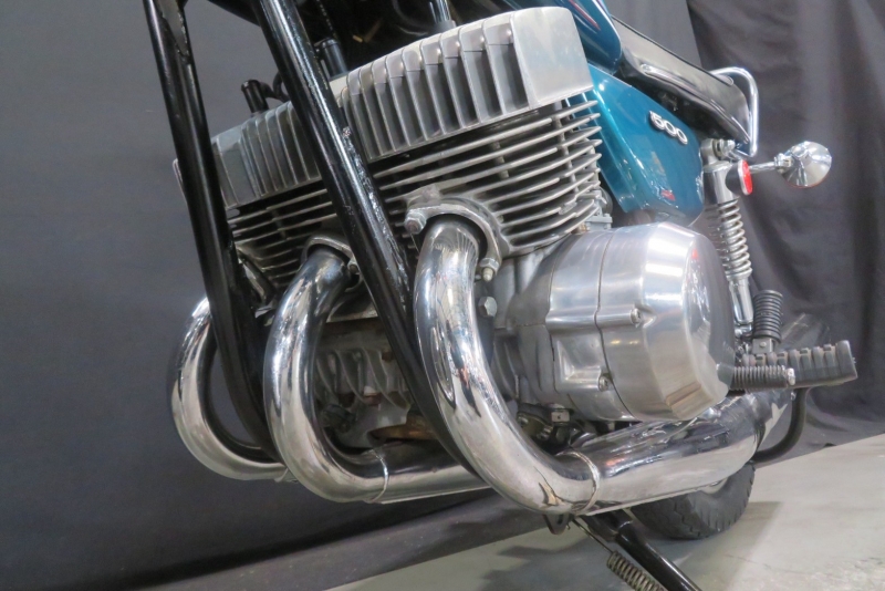 カワサキ 500SS(H1F)NEW PAINT 当時物マフラー 19