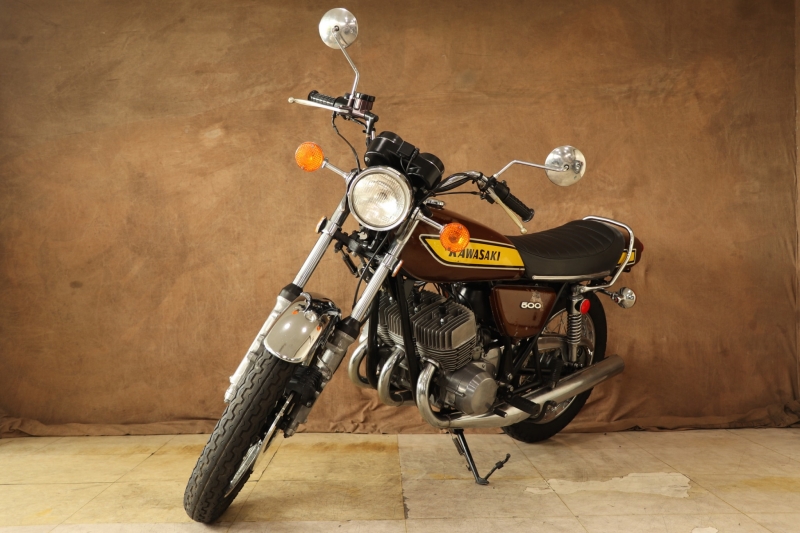 カワサキ 500SS(H1F) オリジナルCond. フルノーマル 10
