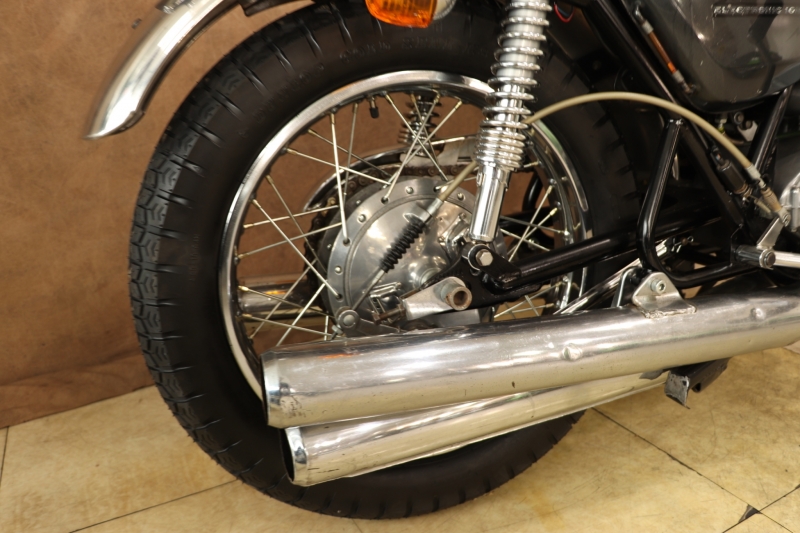 カワサキ 500SS マッハ3(H1) オリジナルペイントのピーコックグレー 7