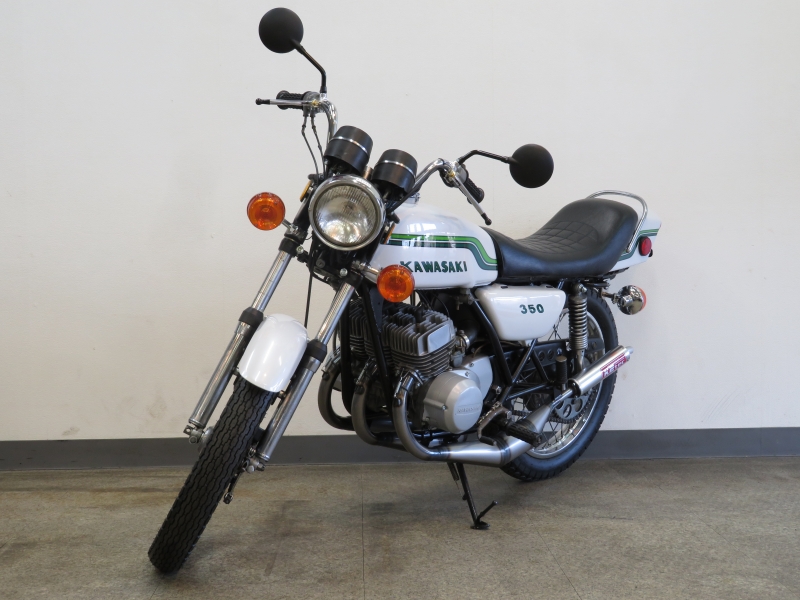 カワサキ 350SS 初期 白虹 ハネテール K2tecチャンバー 11