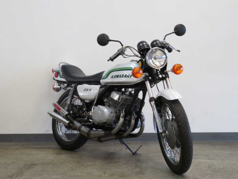 カワサキ 350SS 初期 白虹 ハネテール K2tecチャンバー 10