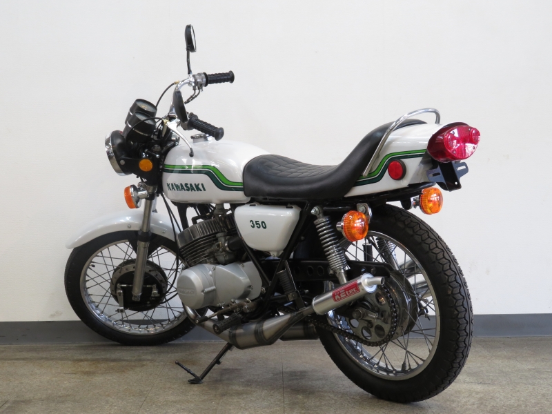 カワサキ 350SS 初期 白虹 ハネテール K2tecチャンバー 20