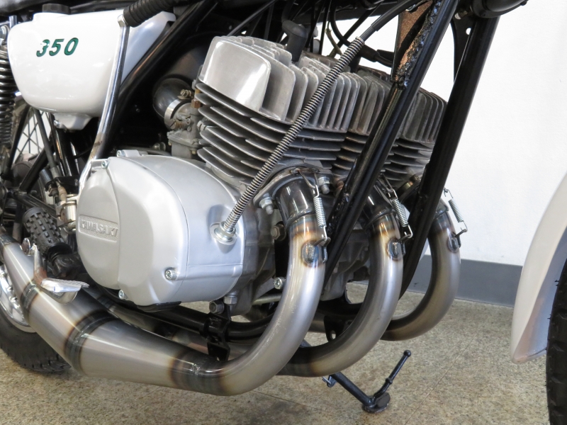カワサキ 350SS 初期 白虹 ハネテール K2tecチャンバー 6