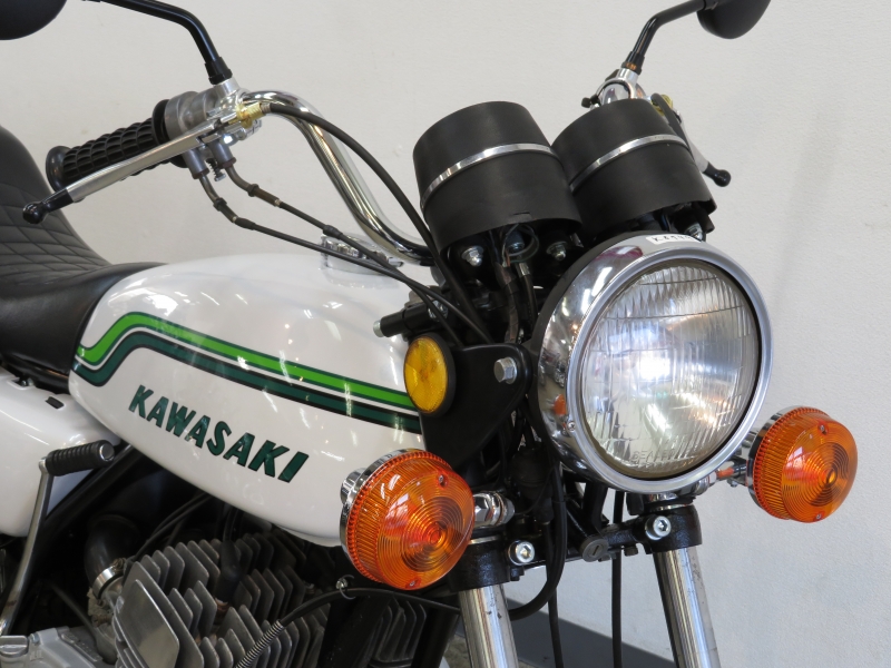 カワサキ 350SS 初期 白虹 ハネテール K2tecチャンバー 2
