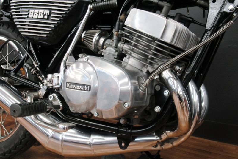 カワサキ KH250 ライムグリーン 4