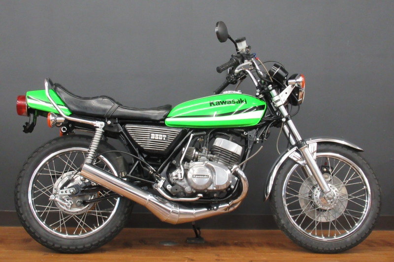 カワサキ KH250 ライムグリーン 10
