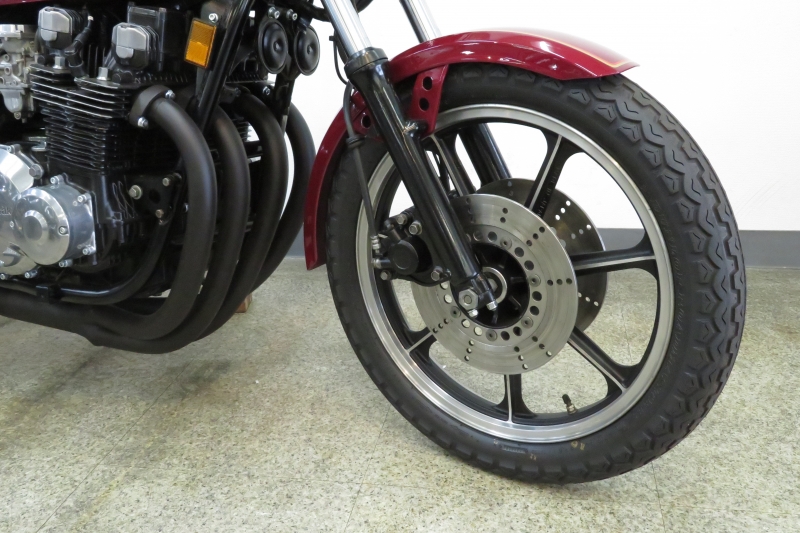 カワサキ KZ1000J(J2) 北米丸タンク ルミナスルビーレッド 5